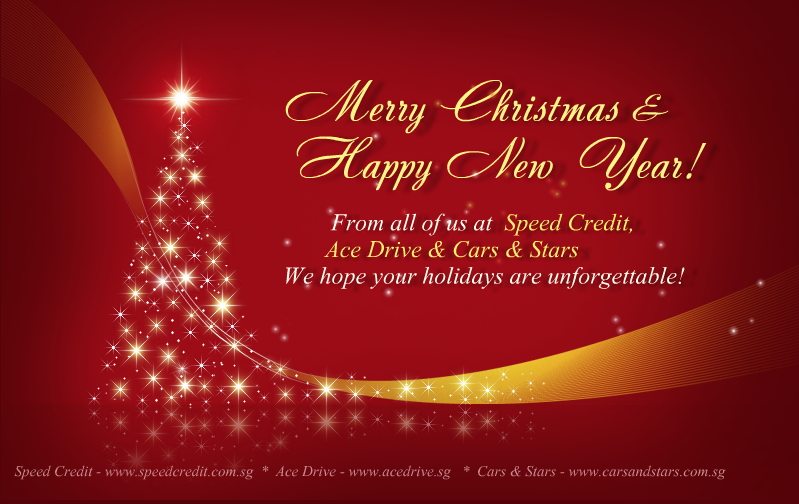 Merry Christmas & Happy New Year! - Ace Drive